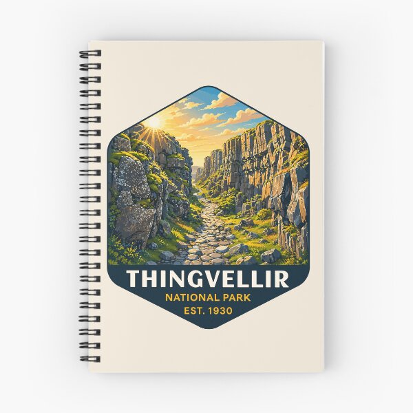 Item preview, Thingvellir National Park Iceland – Vintage Nordic Wilderness Adventure designed and sold by Gideon Emmerich.