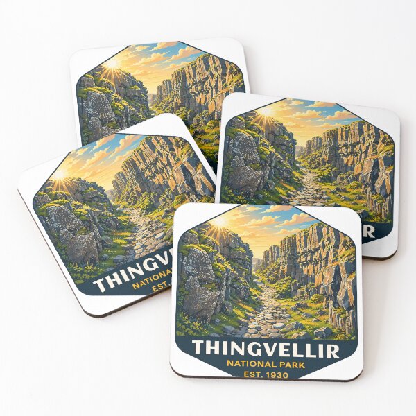 Item preview, Thingvellir National Park Iceland – Vintage Nordic Wilderness Adventure designed and sold by Gideon Emmerich.