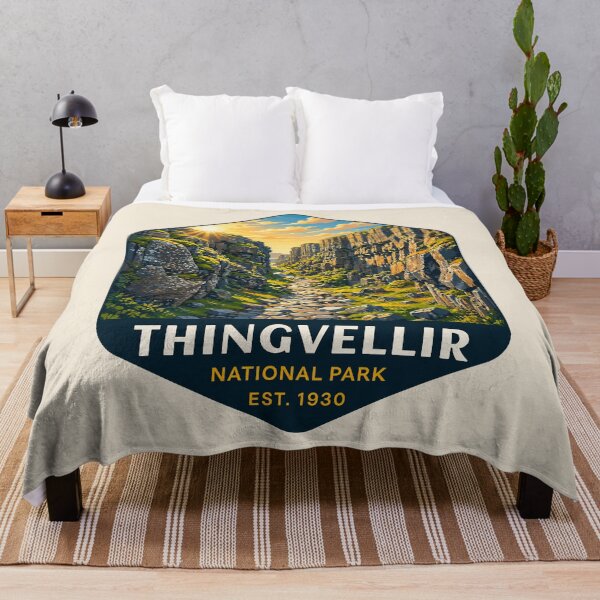 Item preview, Thingvellir National Park Iceland – Vintage Nordic Wilderness Adventure designed and sold by Gideon Emmerich.