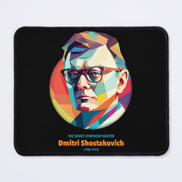 Item preview, Dmitri Shostakovich Wpap designed and sold by olgajorqt.