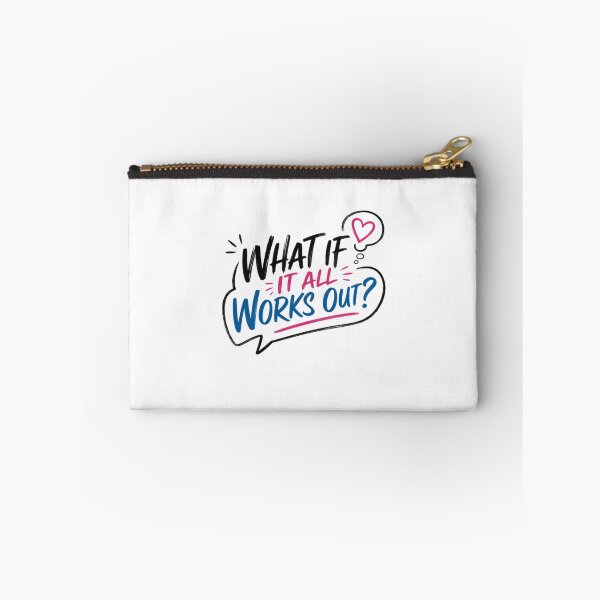 Item preview, What If It All Works Out? Positive Thinking Inspiration Optimism Mindset designed and sold by SkeletonsDanger.