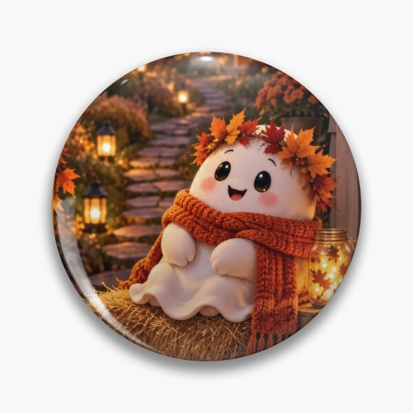 Item preview, Little Ghost, Big Autumn Mood designed and sold by SlayAesthetics.