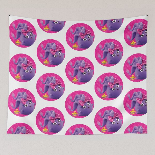 Item preview, Sunny Bunnies - Iris (Pink Circle) designed and sold by arlitoickerson.