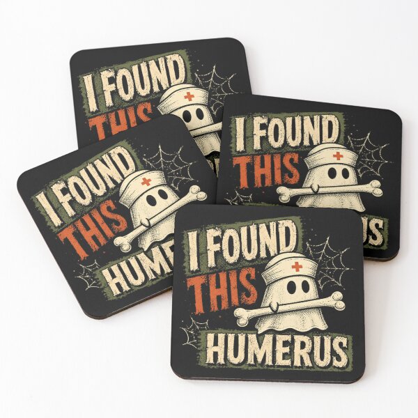 Item preview, I Found This Humerus Funny Nurse Medical Halloween Healthcare Worker designed and sold by JonesFlora2025.