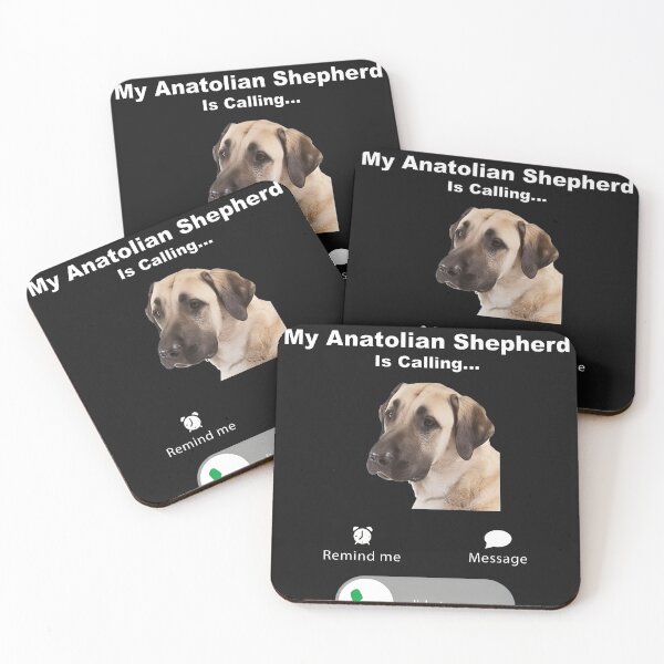 Item preview, My Anatolian Shepherd Is Calling... designed and sold by YarningsandYear.