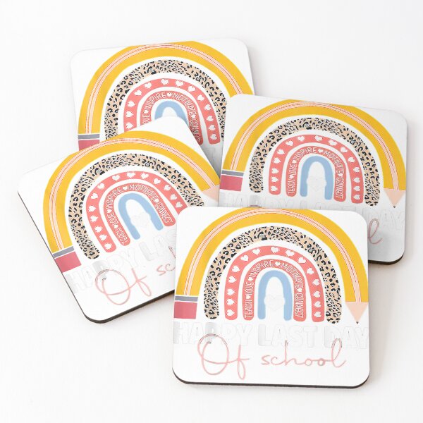 Item preview, Happy Last Day Of School Student Leopard Graduation Rainbow  designed and sold by Foroirebouti.