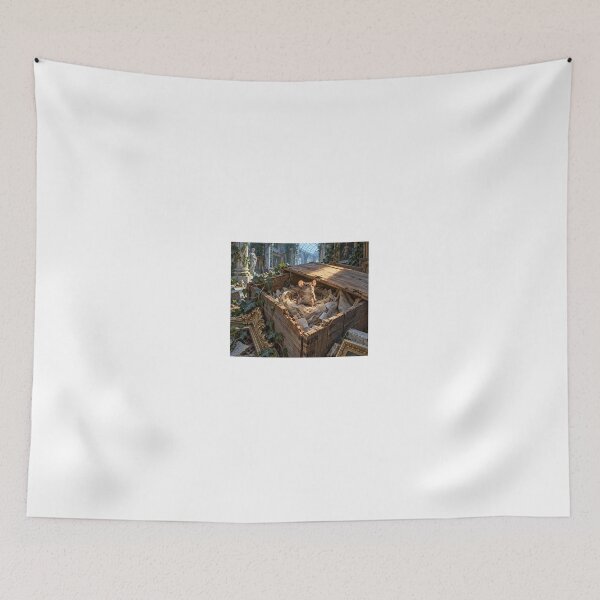 Item preview, Small Mouse Resting in Wooden Crate designed and sold by CathryneDelamort.