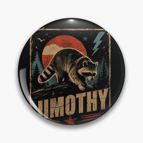 Item preview, Jimothy Raccoon Personalized Wildlife Nature Name designed and sold by JonesFlora2025.