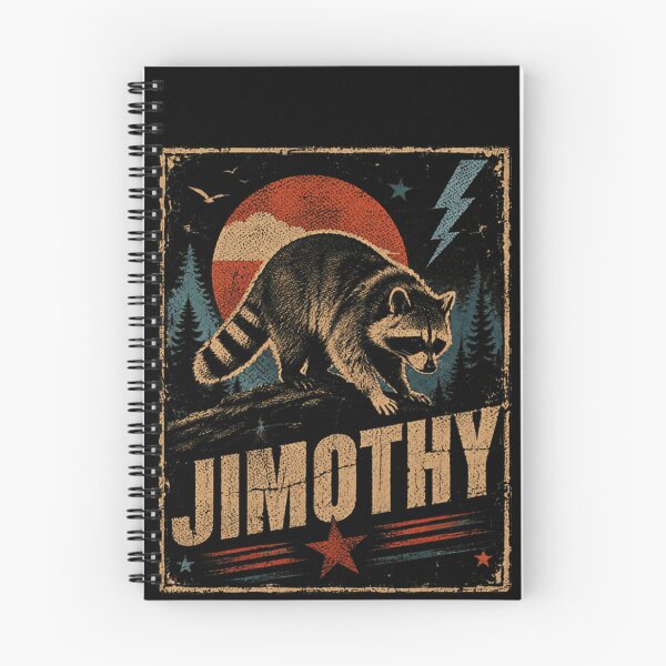Item preview, Jimothy Raccoon Personalized Wildlife Nature Name designed and sold by JonesFlora2025.