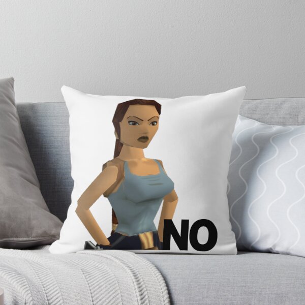 Item preview, Lara Croft No (Pegatina) designed and sold by bsalaub-.