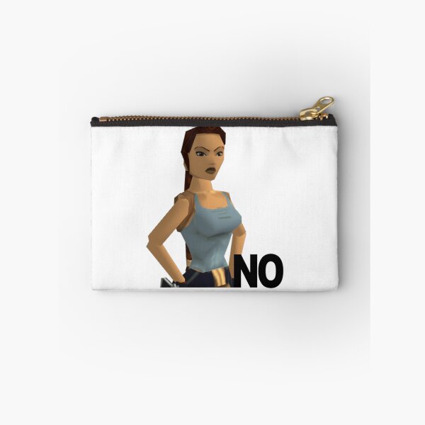 Item preview, Lara Croft No (Sticker) designed and sold by bsalaub-.