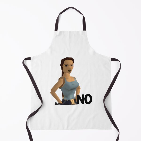 Item preview, Lara Croft No (Sticker) designed and sold by bsalaub-.