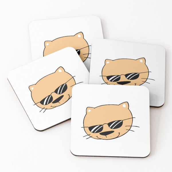 Item preview, Cool Cat Sunglasses Feline Lover Pet Owner designed and sold by SkeletonsDanger.
