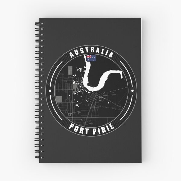 Item preview, Port Pirie Australia City Map  designed and sold by Thistle-TShop.