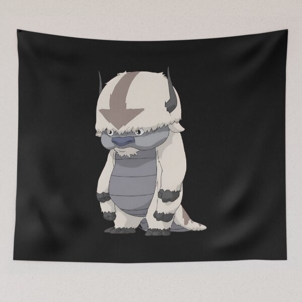 Item preview, Fluffy Blue Creature Arrow Emblem  designed and sold by MARGARETRHOA.