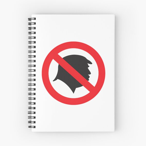 Item preview, No Trump Anywhere Anytime Anymore designed and sold by ZahiraFi-reston.