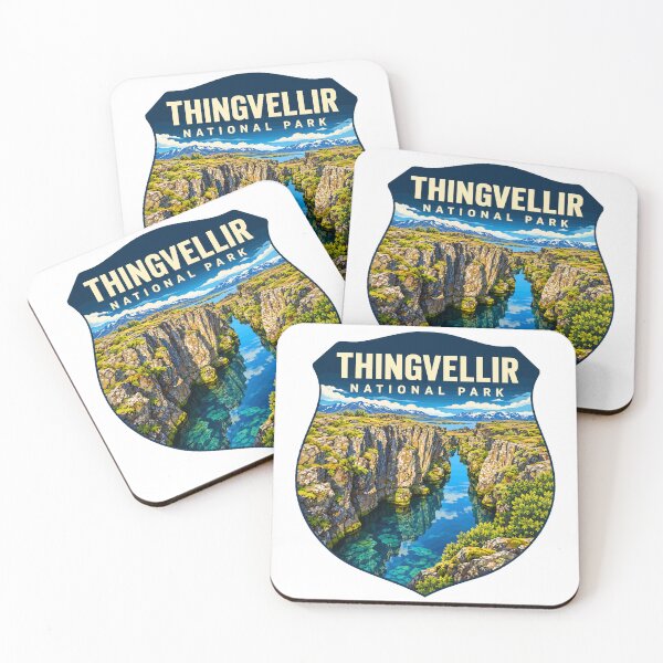 Item preview, Thingvellir National Park Iceland – Vintage Nordic Wilderness Adventure designed and sold by Gideon Emmerich.