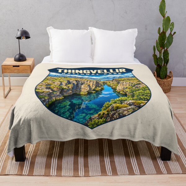 Item preview, Thingvellir National Park Iceland – Vintage Nordic Wilderness Adventure designed and sold by Gideon Emmerich.