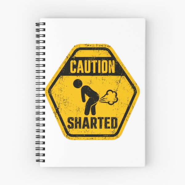 Item preview, Caution Sharted Funny Adult Humor Fart Gag Gift designed and sold by HumansStuck12.