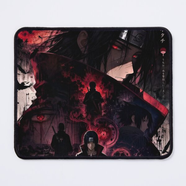Item preview, Dark Shinobi Warrior Red Moon Raven Black Red Anime Aesthetic designed and sold by Dyan4.