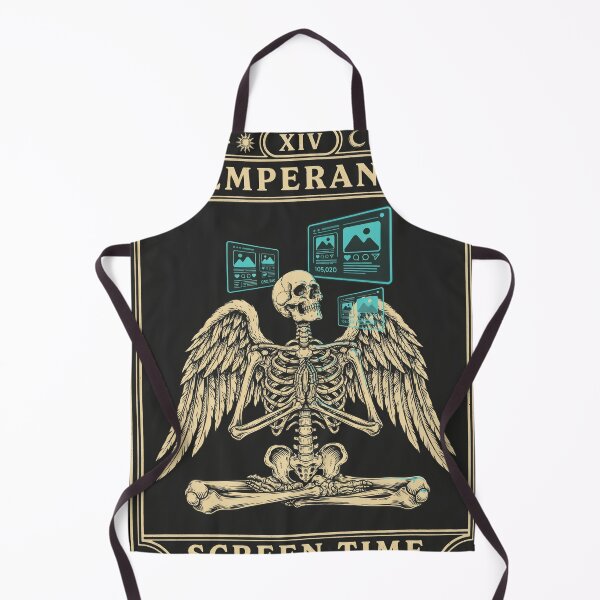 Item preview, Temperance XIV Tarot Card (Humanity Horror Edition) designed and sold by Krystal-Kultist.