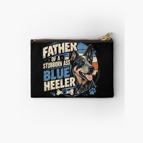 Item preview, Father Of A Stubborn Ass Blue Heeler Dog Dad Australian Cattle Dog Owner designed and sold by RetroMini2026.