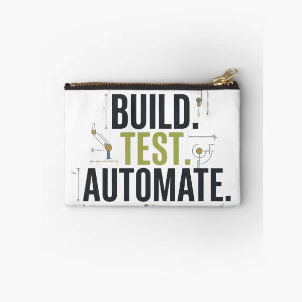Item preview, Build Test Automate Robotics Engineer designed and sold by Amr Darwish Graphic designer.