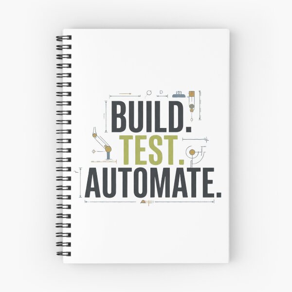 Item preview, Build Test Automate Robotics Engineer designed and sold by Amr Darwish Graphic designer.