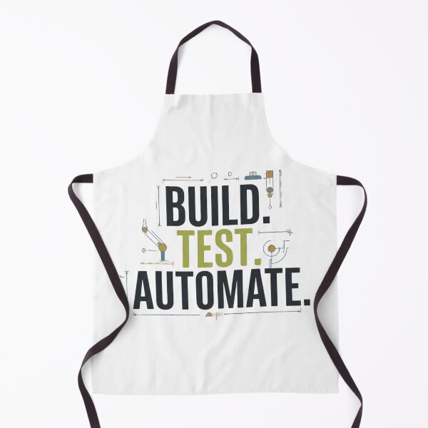 Item preview, Build Test Automate Robotics Engineer designed and sold by Amr Darwish Graphic designer.