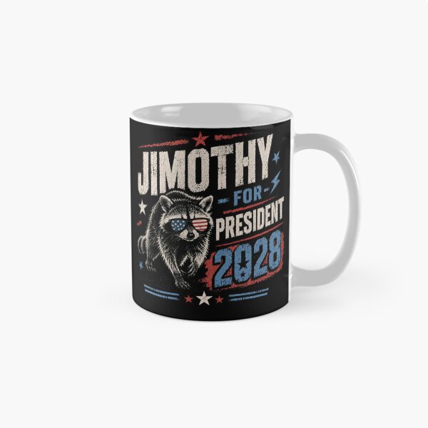 Item preview, Jimothy For President 2028 Raccoon Election Political Humor designed and sold by JonesFlora2025.
