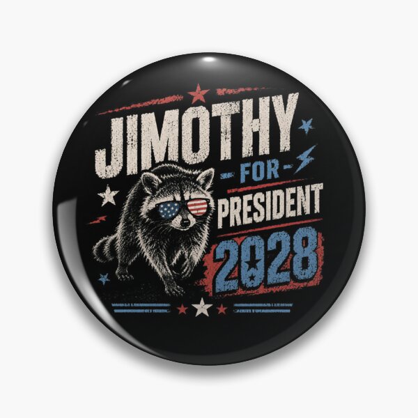 Item preview, Jimothy For President 2028 Raccoon Election Political Humor designed and sold by JonesFlora2025.