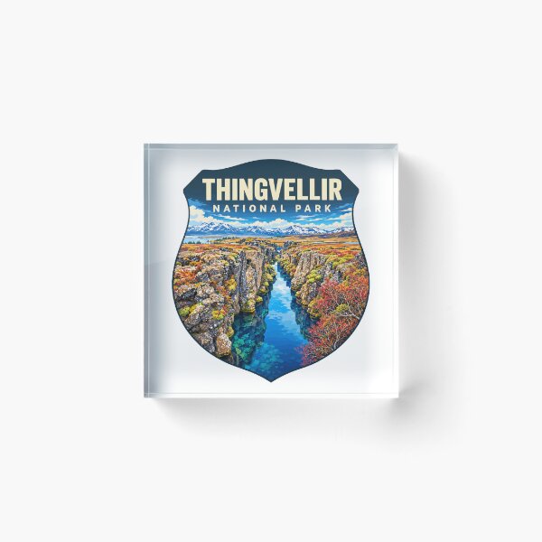 Item preview, Thingvellir National Park Iceland – Vintage Nordic Wilderness Adventure designed and sold by Gideon Emmerich.
