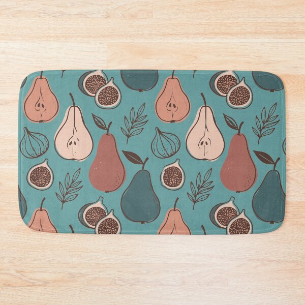 Item preview, Vintage Pears and Figs in Retro Style designed and sold by Pattique.
