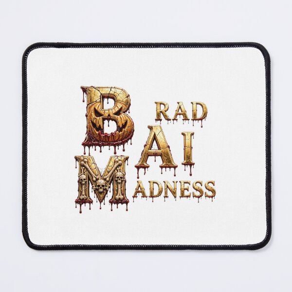 Item preview, BRAD AI MADNESS - Halloween Horror Gold Chrome Luxury Streetwear  designed and sold by Bradsaimadness.