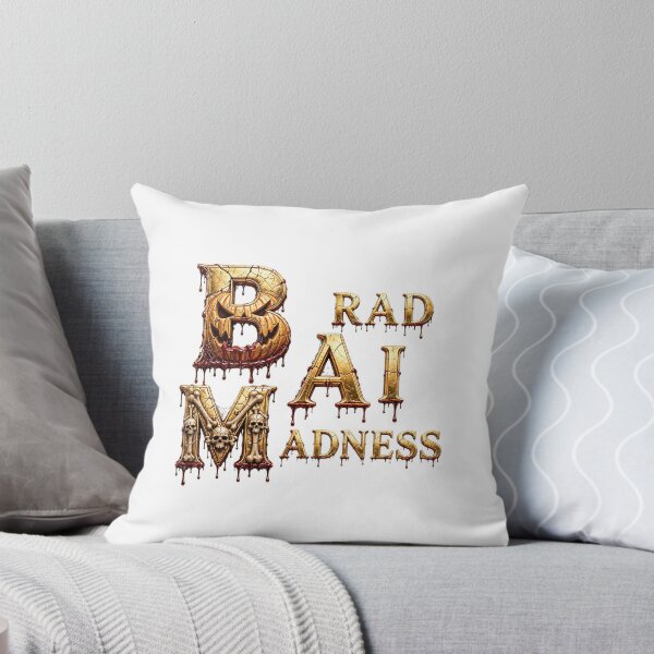 Item preview, BRAD AI MADNESS - Halloween Horror Gold Chrome Luxury Streetwear  designed and sold by Bradsaimadness.