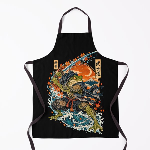 Item preview, Samurai Frog  2 - Ukiyo-e Warrior Toad  designed and sold by TheSamuraiCat.