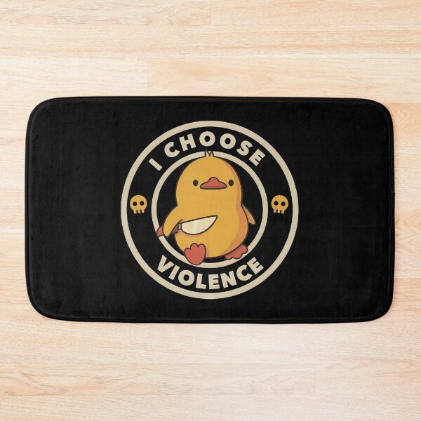 Item preview, I Choose Violence Cute Chick  designed and sold by Goodimoodshop.
