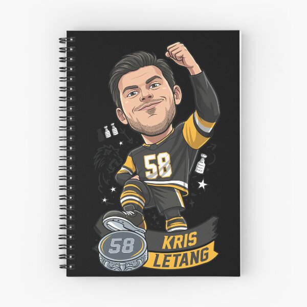 Item preview, Kris Letang Number 58 Hockey Caricature Art designed and sold by NICHONING12.