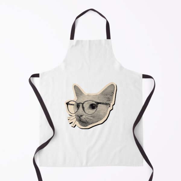 Item preview, Smart Cat With Glasses Feline Lover Bookworm designed and sold by SkeletonsDanger.