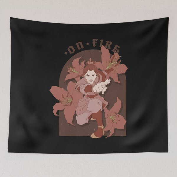 Item preview, Dynamic Fire Bender Floral  designed and sold by MARGARETRHOA.