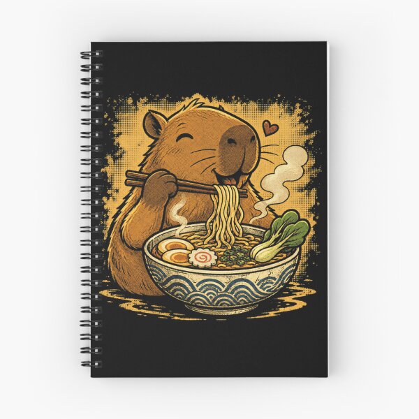 Item preview, Capybara Ramen Noodle Japanese Foodie Animal Pet designed and sold by JonesFlora2025.