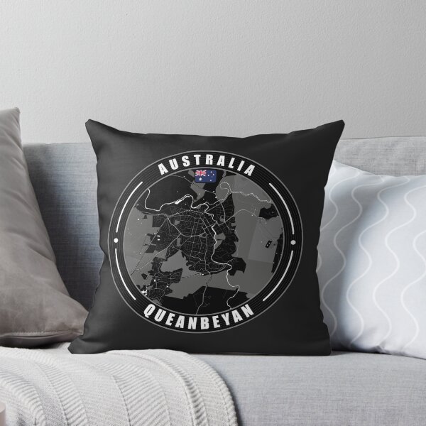 Item preview, Queanbeyan Australia City Map  designed and sold by Thistle-TShop.