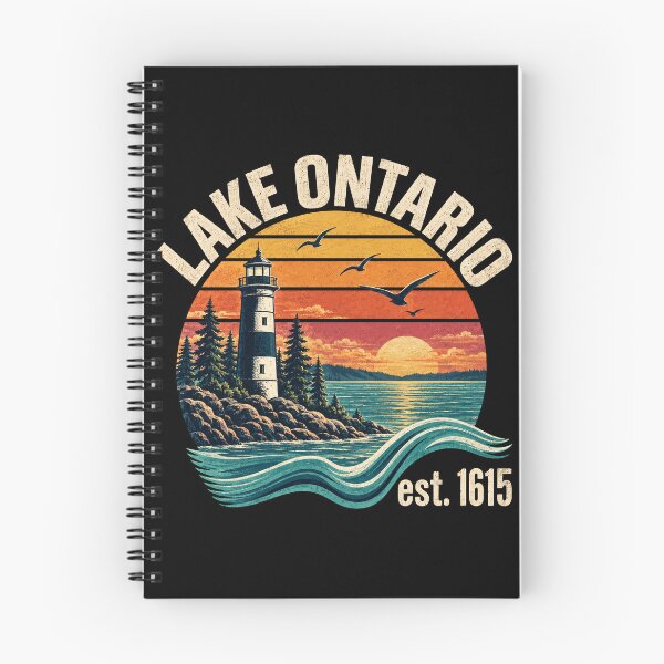 Item preview, Anti-Trump Lake Ontario Est 1615 Lighthouse Retro Sunset Graphic designed and sold by TorpStore.