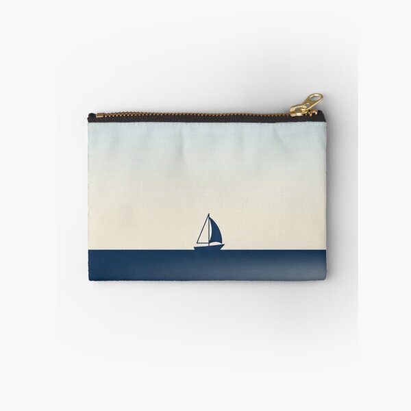 Item preview, Distant Sailboat Horizon | Minimalist Ocean Gradient Print designed and sold by Zaramodo.