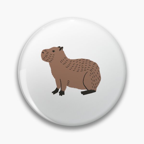 Item preview, Capybara Animal Lover Wildlife Rodent Mammal designed and sold by SkeletonsDanger.