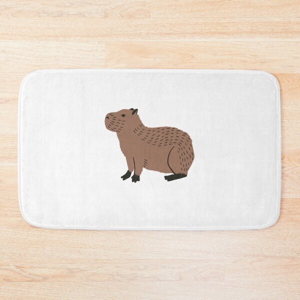 Item preview, Capybara Animal Lover Wildlife Rodent Mammal designed and sold by SkeletonsDanger.