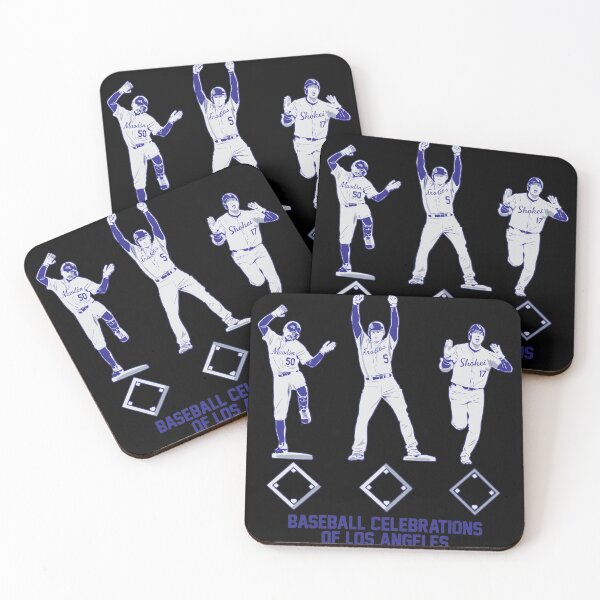 Item preview, LA Baseball Celebrations Trio Art designed and sold by NICHONING12.