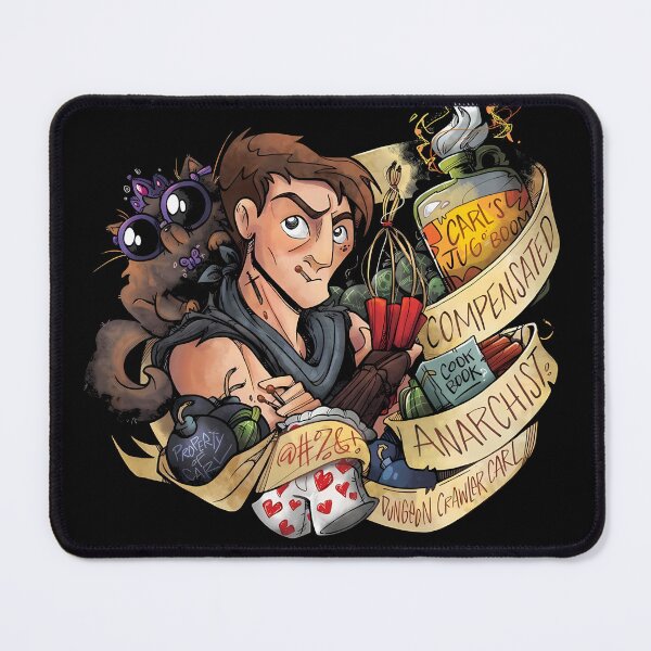 Item preview, Dungeon Crawler Carl Donut Jug Boom Fantasy Book Series designed and sold by Revoleos.