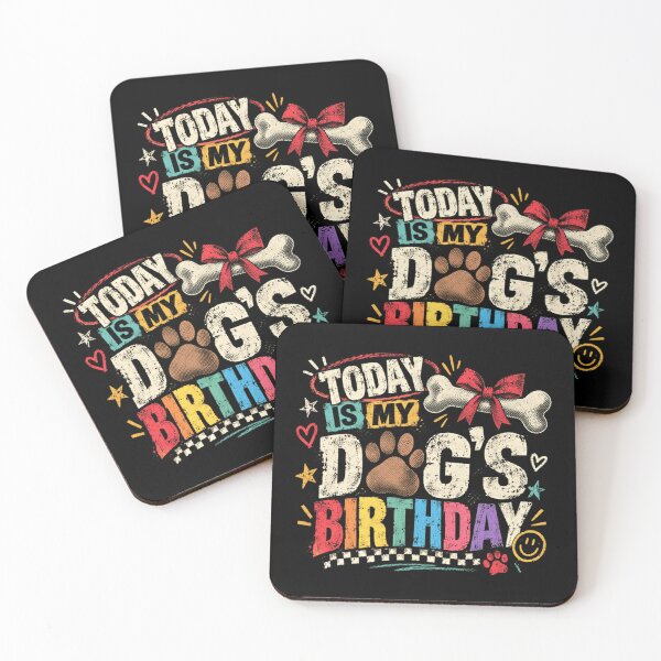 Item preview, Today Is My Dog's Birthday Dog Owner Pet Parent Celebration designed and sold by RetroMini2026.