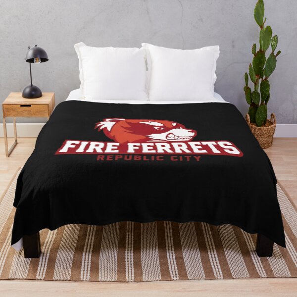 Item preview, Fire Ferrets Republic City Animal Mascot designed and sold by MARGARETRHOA.